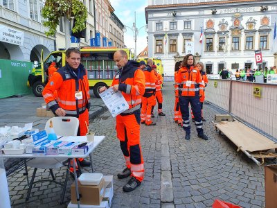 Půlmaraton České Budějovice 2021 pohledem záchranářů